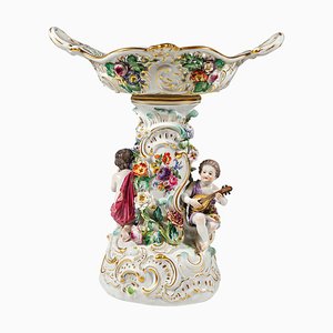 Centerpiece with Music Playing Children by Leuteritz for Meissen, 1940s