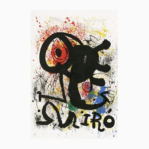Joan Miro, Composition, 1970s, Lithographie