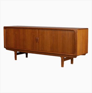 Credenza grande con ante scorrevoli, anni '60