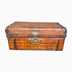 Handmade Metal Suitcase, 1880s