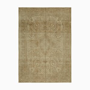 Großer Vintage Teppich in Beige