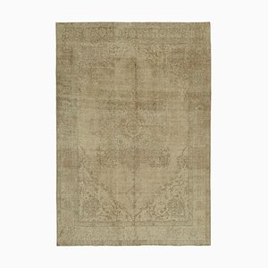 Alfombra vintage grande en beige