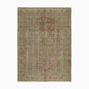 Alfombra vintage grande en beige