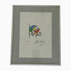 Ejler Bille, Composition, Lithograph, Framed