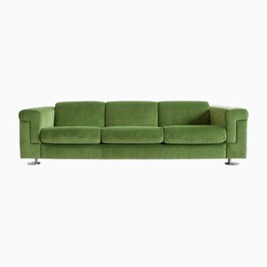 Large D120 Green Sofa by Valeria Borsani and Alfredo Bonetti for Tecno, 1966