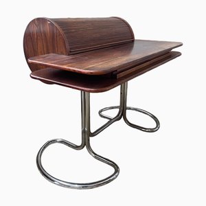 Italian Rosewood Desk by Giotto Stoppino for Bernini, 1960s