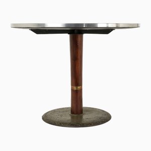 American Dining Table in Black, 1950s