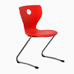 Pantoswing-Lupo Chair Verneer Panton Red attributed to Verner Panton, 2000s