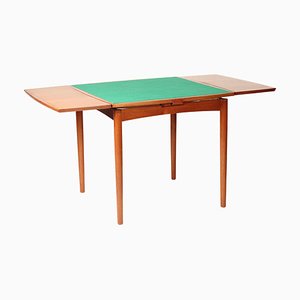Dining Table and Reversible Extending Card Table by Carlo Jensen for Hundevad / Co., 1960s