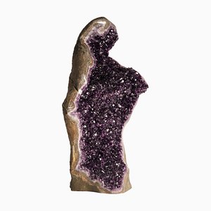 Gem Grade Amethyst Geode Skulptur