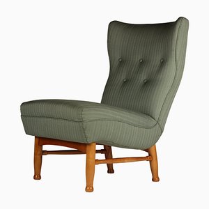 Scandinavian Modern Chair attributed to Elias Svedberg for the Nordic Company, Sweden, 1950s