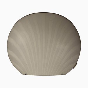 Lámpara Seashell Mid-Century moderna de vidrio de Peill & Putzler, Alemania, años 60