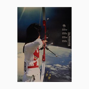 Original Barcelona Olympics 1992 Poster by Addison