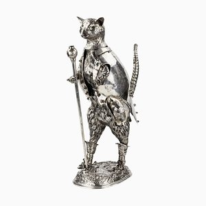 Silver Figure by Günther Grungessel for Hannau, 1883