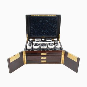 French Casket Necessaire Vanity Chest by L. Dujat Palais Royal