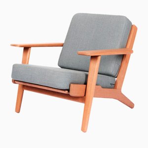 Danish Ge 370 Armchair by Hans Wegner for Getama, 1960