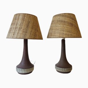 Danish Lamps by Helge Bjufstrom, 1960s, Set of 2