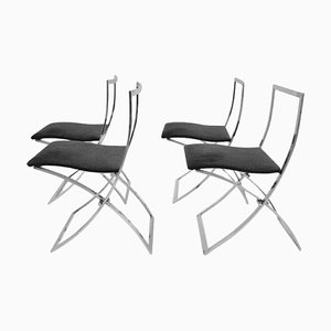 Model Luisa Folding Chairs by Marcello Cuneo, 1970s, Set of 4