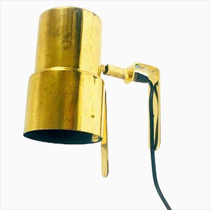 Scandinavian Brass V 324 Wall Light by Hans Agne Jakobsson, Sweden, 1960s