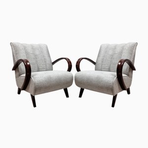 Fauteuils par Jindřich Halabala, Set de 2