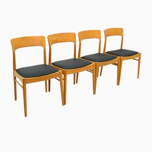 Danish Dining Chairs Korup Stolefabrik, 1970s, Set of 4