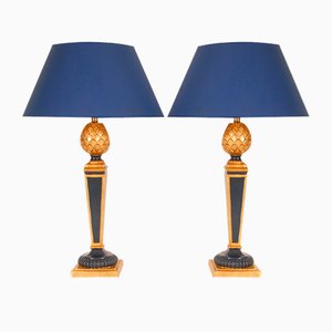 Vintage French High End Table Lamps from Maison Charles, 1970s, Set of 2