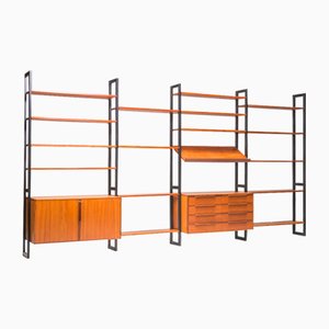 Mid-Century Modular Shelving System by Olli Borg for Asko, 1960s
