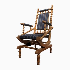 Rocking Chair Vintage de Style Américain