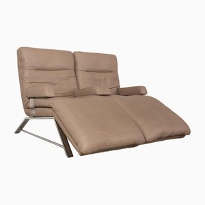 Gray Leather Daily Dreams Chaise Lounge from Willi Schillig