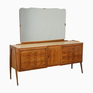 Mid-Century Dressing Table with Mirror