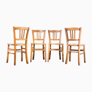 Bentwood Dining Chairs attributed to Luterma, 1930s, Set of 4