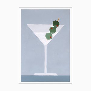 Gio Bellagio, Dirty Martini, 2023, Acryl auf Papier