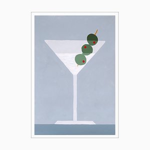 Gio Bellagio, Dirty Martini, 2023, Acrylic on Paper