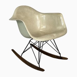 Rocking Chair Rar en Parchemin par Herman Miller pour Eames, 1950s