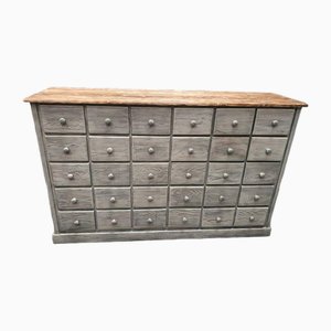 Haberdashery Furniture with Gray Patina