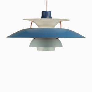 Blue PH5 Pendant Lamp from Louis Poulsen