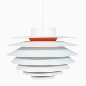 Lampada a sospensione Verona Mid-Century di Svend Middelboe per Fog & Menuup, Danimarca, anni '70