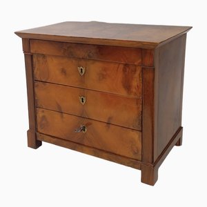 Commode Miniature Biedermeier en Noyer