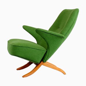 Green Pinguin Easy Chair by Theo Ruth for Artifort , 1950s