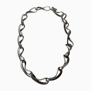 Collier Infinity en Argent de Georg Jensen, 2000s