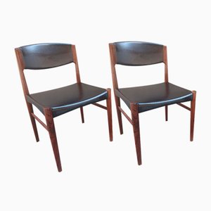 Dänische Vintage Stühle von Grete Jalk, 1960er, 2er Set