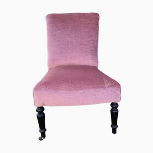 Napoléon III Pink Side Chair