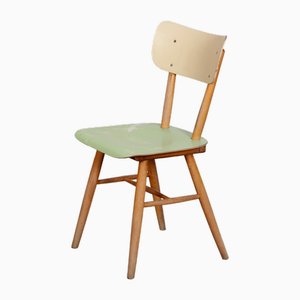 Wooden Chair from TON, 1960s