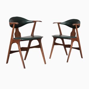 Dining Chairs by Louis Van Teeffelen for Awa, Dutch, 1950s, Set of 4