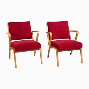 Easy Chairs by Selman Selmanagic for Hellerau, 1957, Set of 2