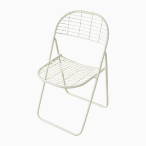 Åland Metal Folding Chairs by Niels Gammelgaard for Ikea, 1970s, Set of 4