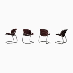 Chaises par Gastone Rinaldi pour Vidal Grau, 1970s, Set de 4