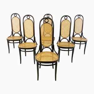 No. 207 Dining Chairs by Michael Thonet for Thonet, 1970s, Set of 6