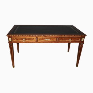 Louis XVI Rosewood Flat Marquetry Desk, 1920s