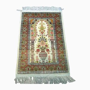 Tapis Hereke Vintage en Soie, Turquie, 1970s